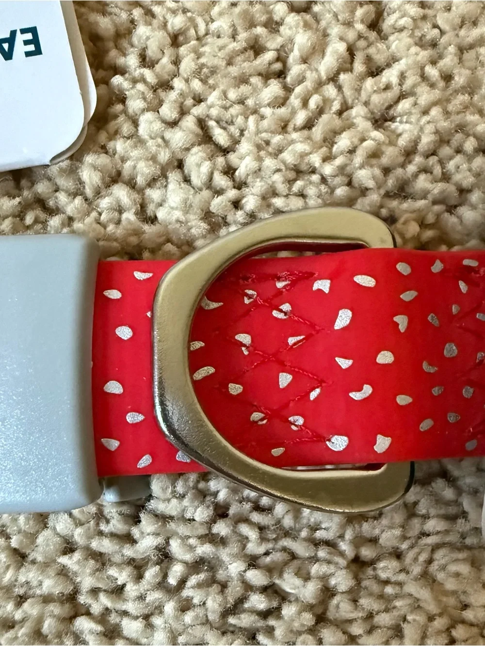 Ruffwear Confluence Waterproof Dog Collar Red Sumac